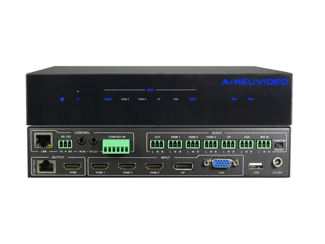 ANI-5MFS: UHD 4K@60Hz MULTI-FORMAT VIDEO PRESENTATION SCALER SWITCH w/ AUDIO
