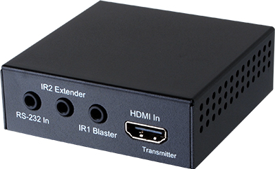ANI-605XPLBDT: HDMI CAT transmitter: 1080p@ 196 (60m), UHD@ 115' (35m), 2-way IR, 24V or PoC