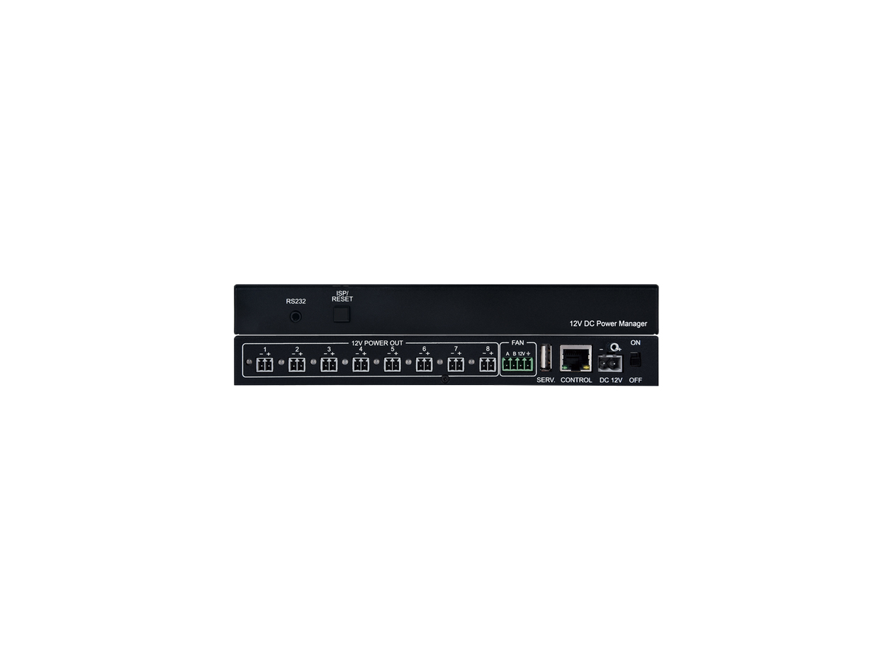 ANI-8PDU-12V: 8-PORT 12V DC POWER REMOTE TCP IP MANAGED PDU