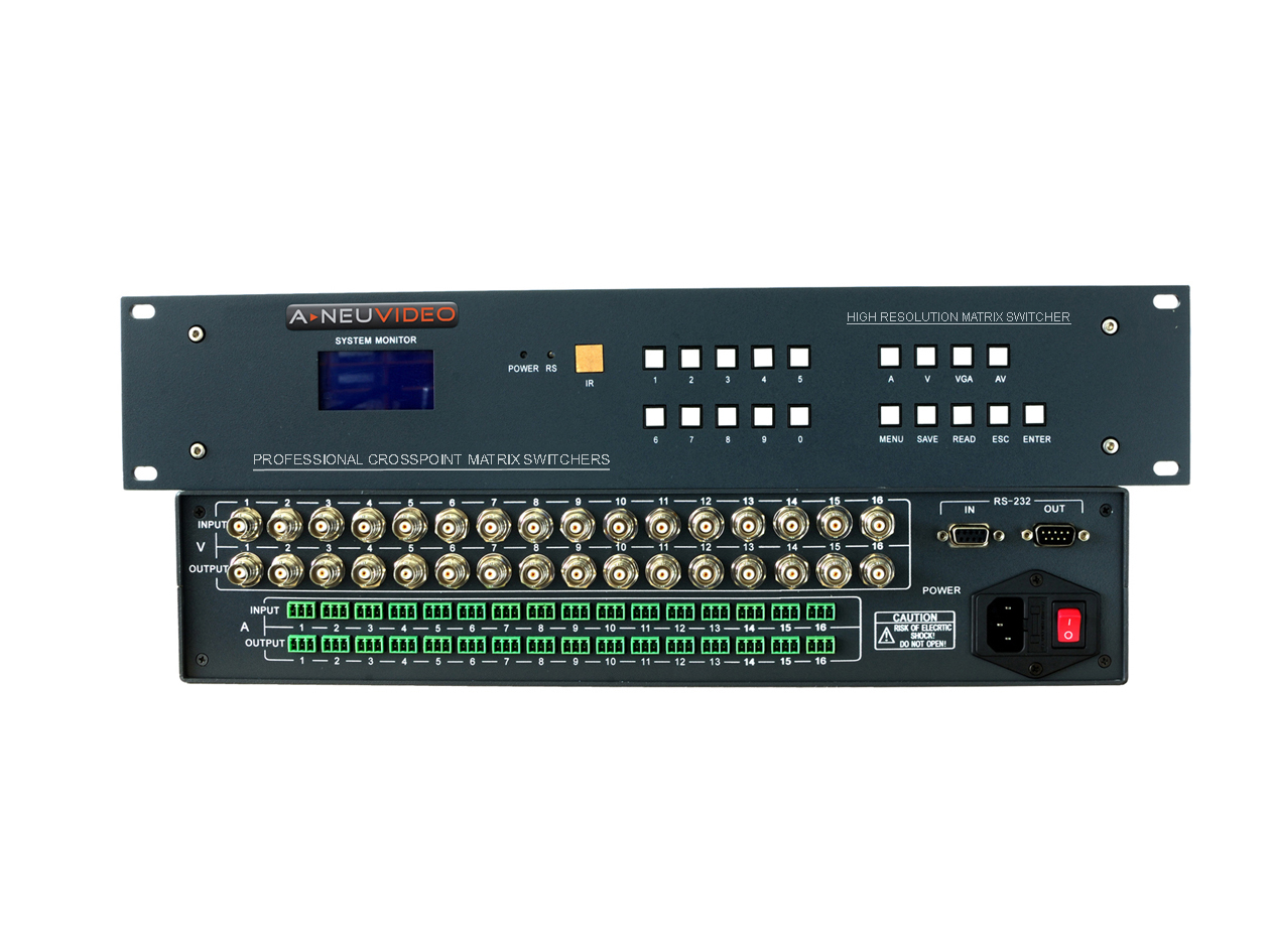 Composite Video Matrix Routing Switchers